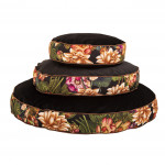 Matrac pre psa Golden Dog Pouf XL 14 x 98 cm - kvety